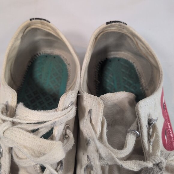 Converse Comme des Garcons Play x Chuck 70 Milk White Heart 150207C Mens 10 W 12 - Picture 10 of 16